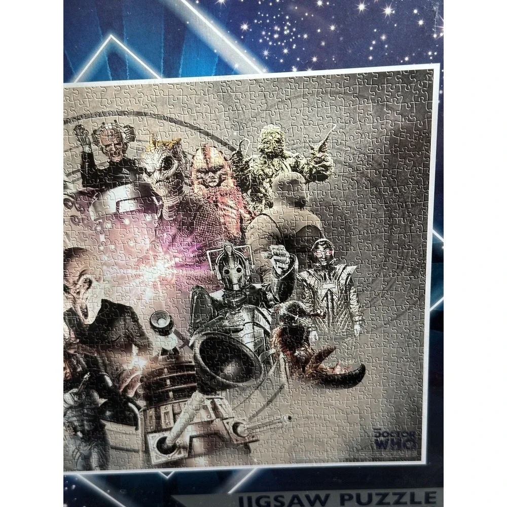 Doctor Who Sealed Vintage Lot Of 2 1000 Piece‎ Puzzles — VERY RARE- BRAND NEW